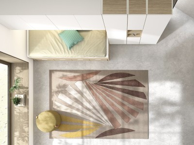 Vista del dormitorio ad053 de Glicerio Chaves