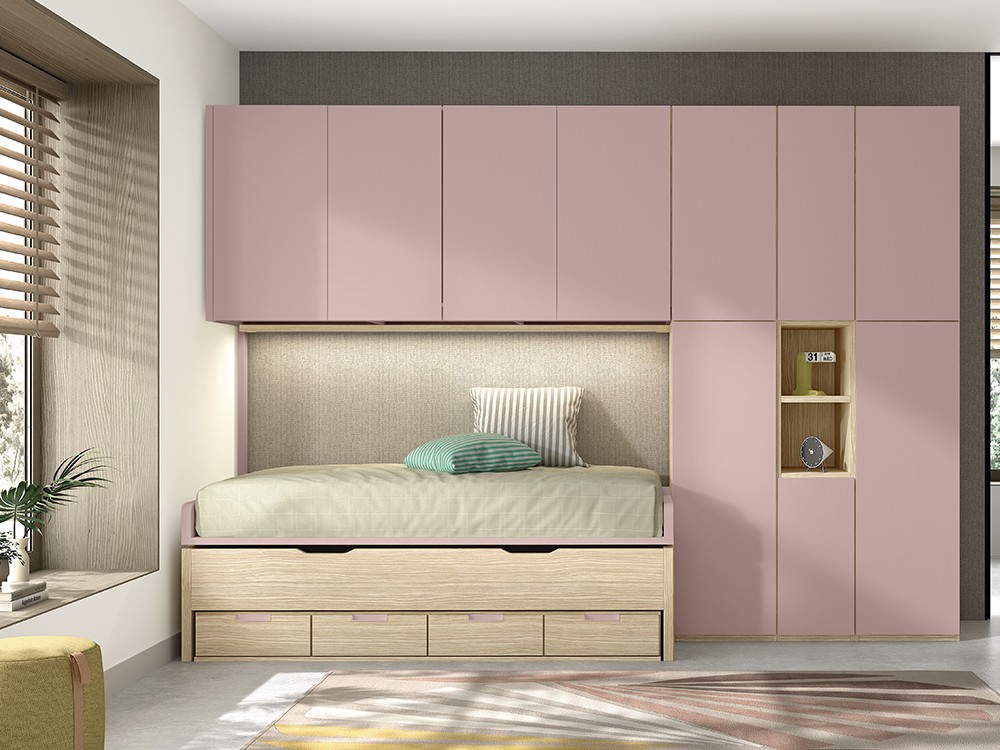 Combina el lamina madera con unicolor en la composición AD053 de Glicerio Chaves