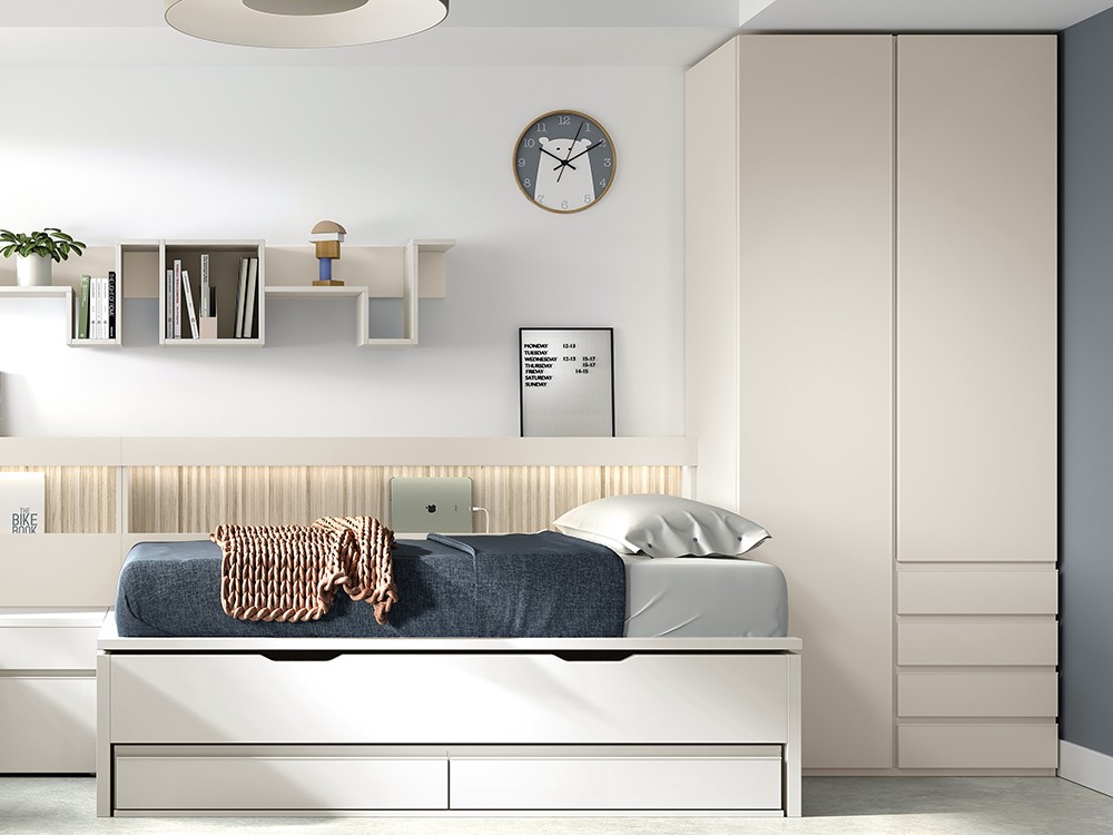 Bicama con dos cajones inferiores 054 Advance Formas Glicerio Chaves