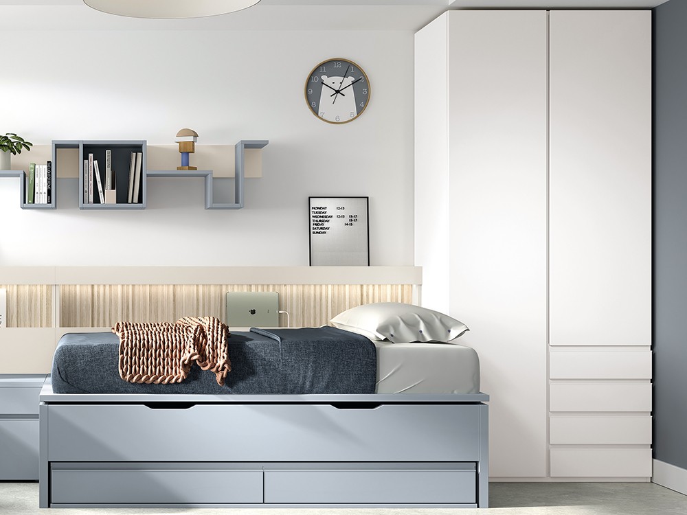 Puedes elegir el color del armario entre las opciones que te ofrecemos de la colección Advance de Glicerio Chaves