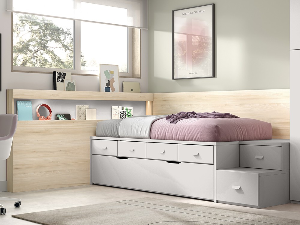 Dormitorio completo personalizable de la colección Advance Formas 057 de Glicerio Chaves