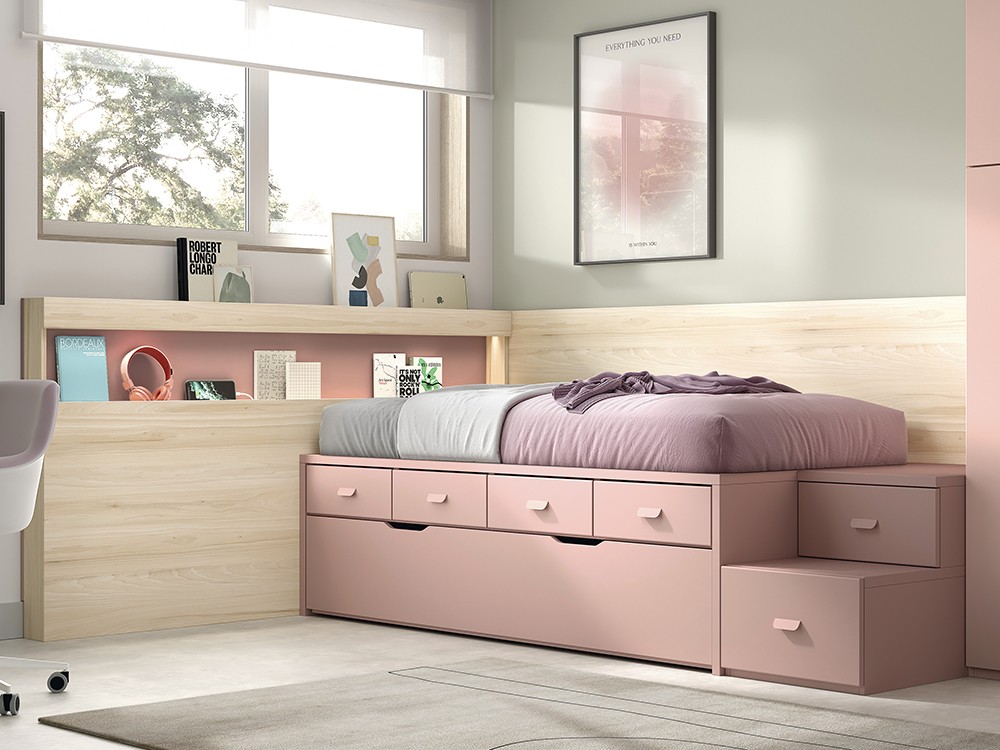 Dormitorio juvenil Bicama Advance Formas 57 de Glicerio Chaves