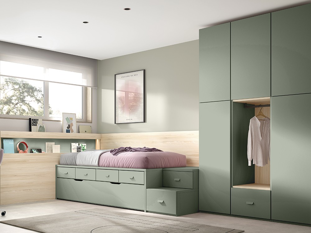 Cama de la colección Advance Formas 057 de Glicerio Chaves