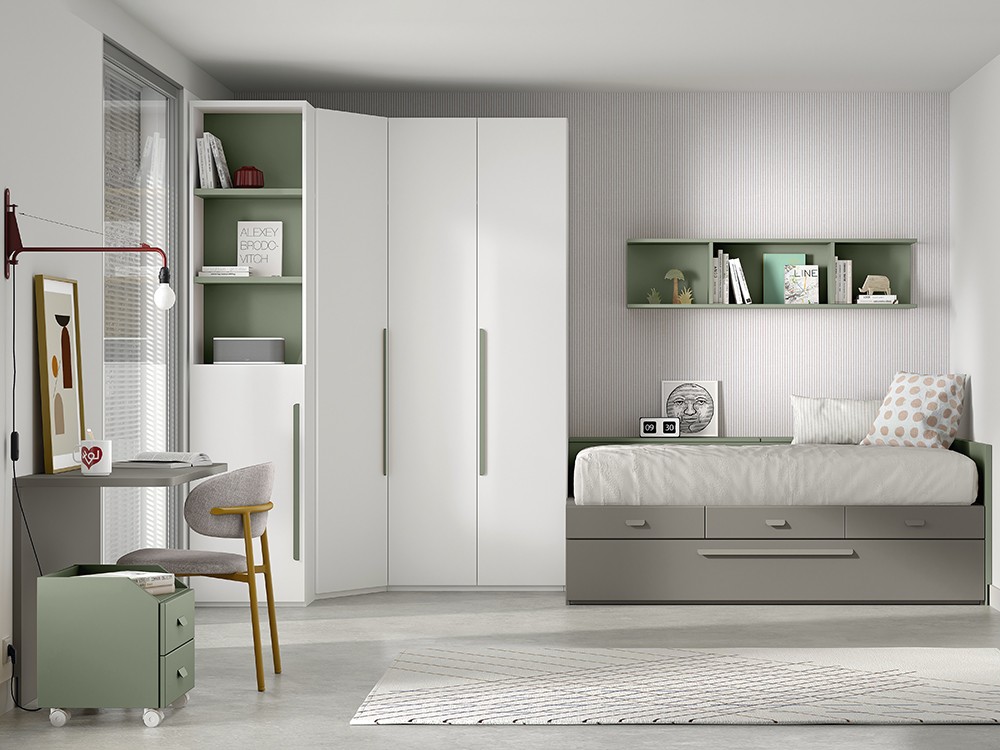 Consúltanos por las opciones de personalización de la cama con arrastre de la colección Advance de Glicerio Chaves