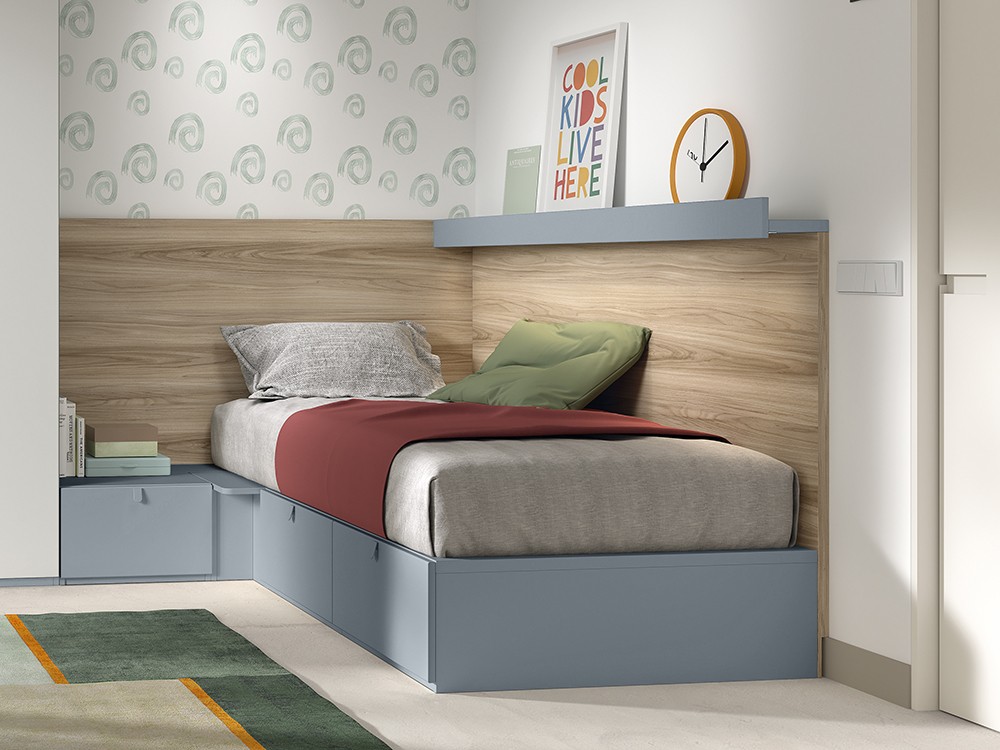 Dormitorio completo personalizable de la colección Advance Formas 059 de Glicerio Chaves