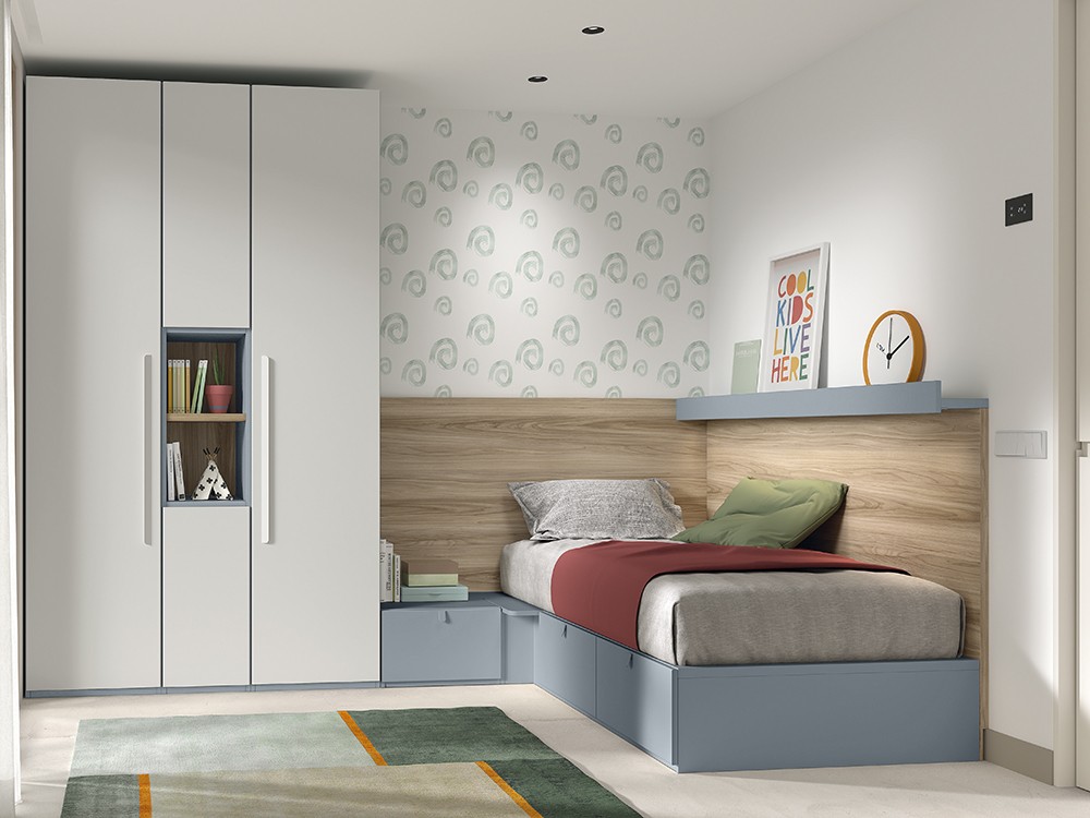 Consúltanos por las opciones de personalización de la cama con arrastre de la colección Advance de Glicerio Chaves