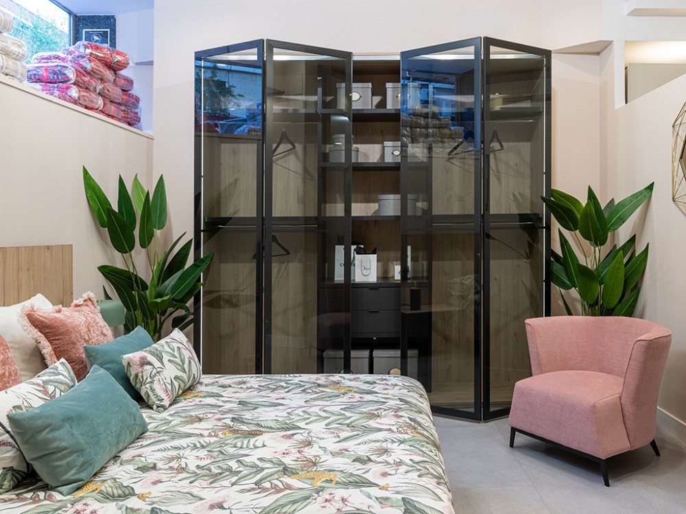 Armario puertas cristal Tegar | OUTLET Pure Designs