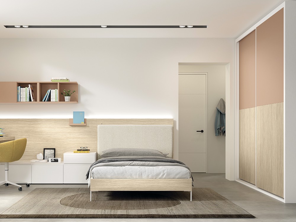 Consúltanos por las opciones de personalización de la cama con arrastre de la colección Advance de Glicerio Chaves