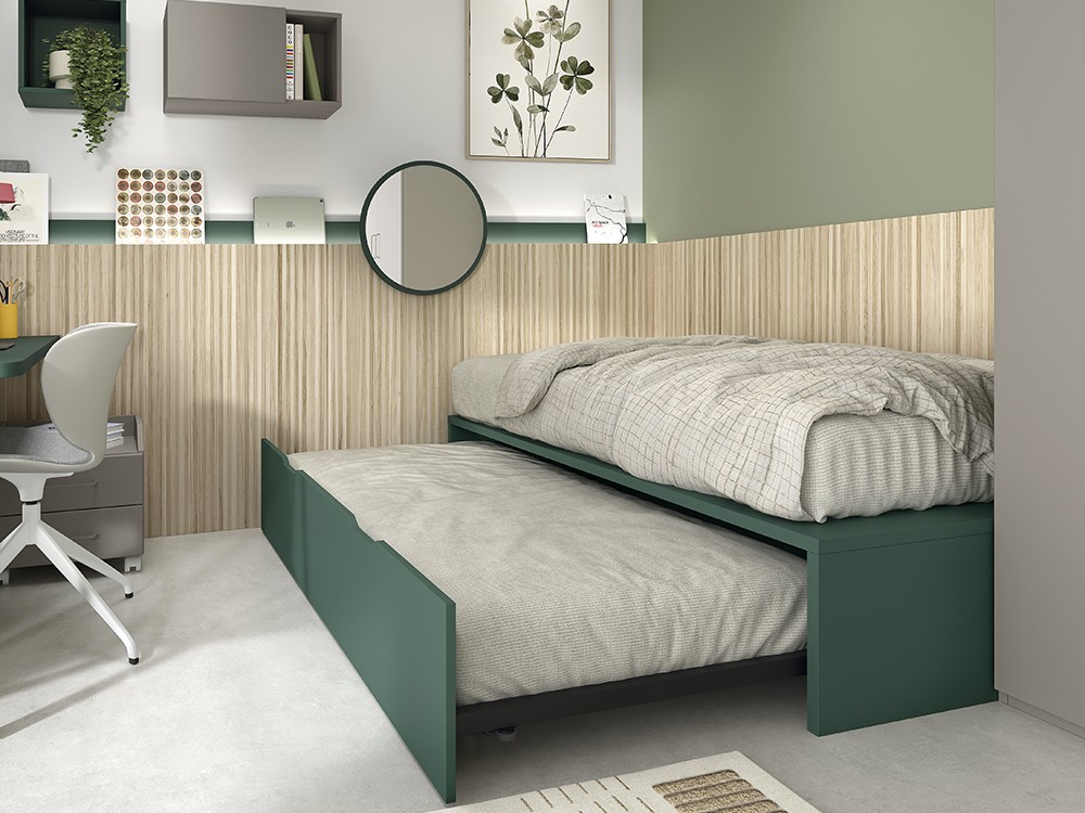 Cama nido con arrastre premium dos camas de 90x190cm que pueden juntarse Glicerio Chaves