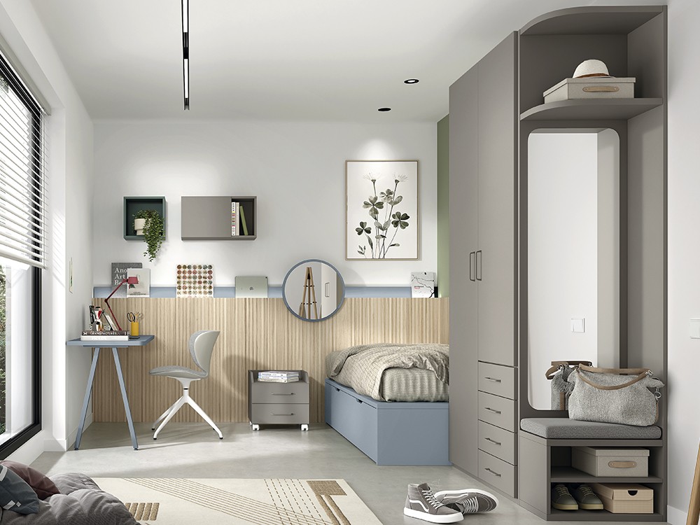 Cama nido con cama arrastre semiautomática de Glicerio Chaves