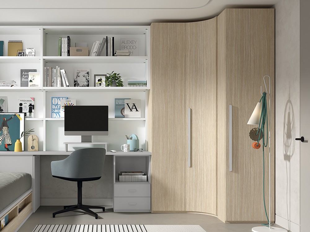 Personaliza tu armario en los acabados de la carta de Glicerio Chaves, armario AD063