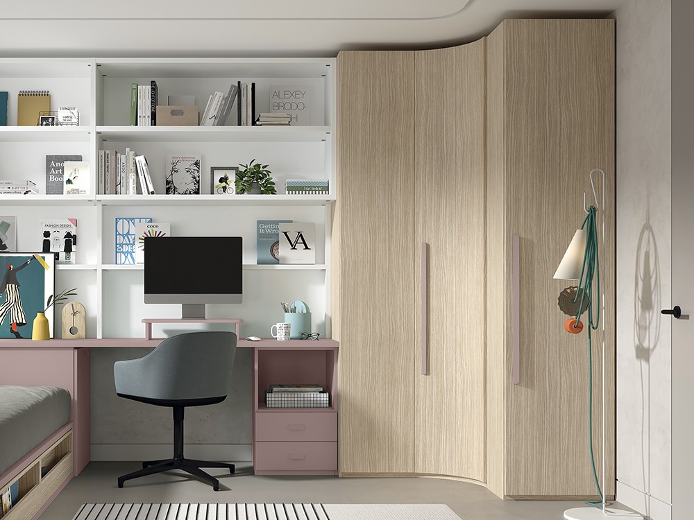 Armarios a medida que pueden personalizarse en los interiores AD063 Glicerio Chaves