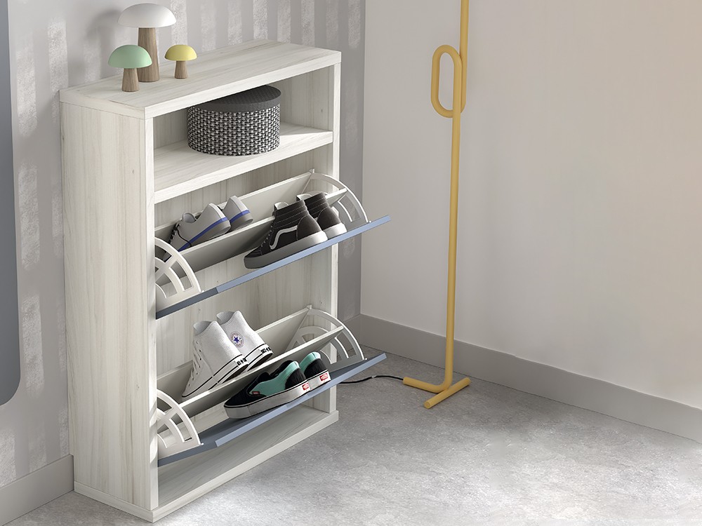 Mueble zapatero con dos trampones y hueco Advance Formas 064 de Glicerio Chaves