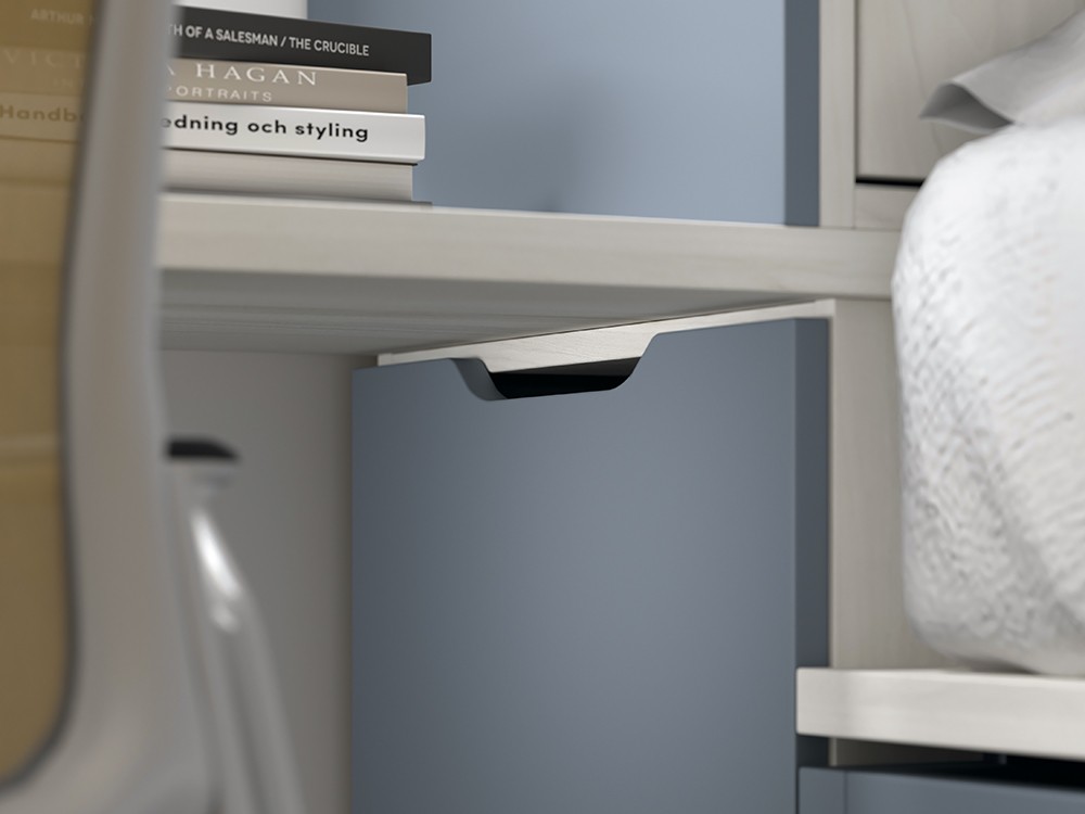 Arcón zapatero lateral de la colección Advance Formas 064 de Glicerio Chaves