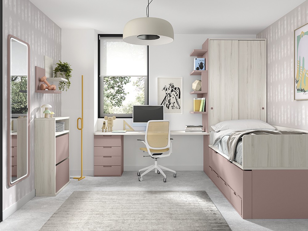 Dormitorio completo Bicama Evo Dúplex de Glicerio Chaves