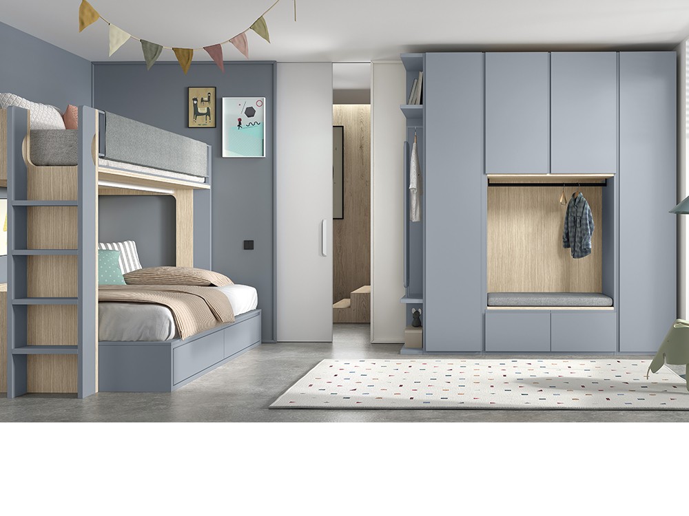 Colección de mueble juvenil a medida Advance Formas de Glicerio Chaves