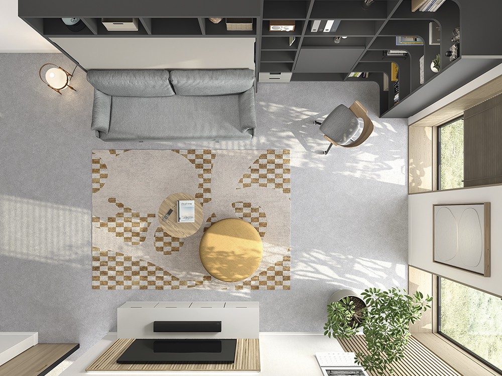 Vista del dormitorio AD066 de Glicerio Chaves