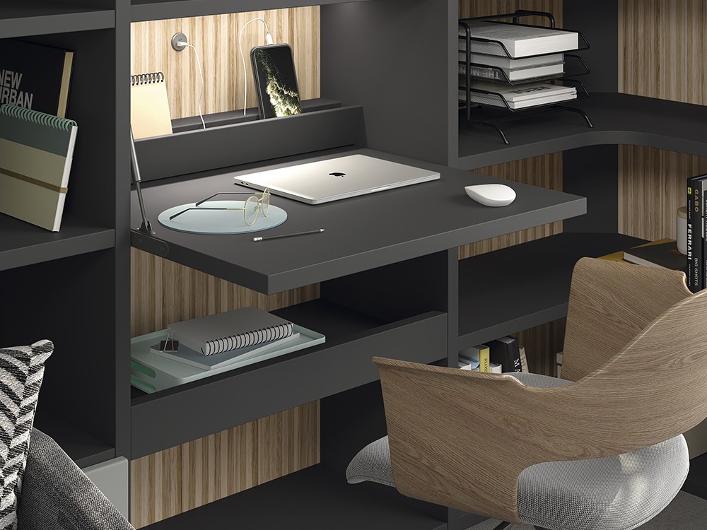 Escritorio abatible de la colección Advance Formas 066 de Glicerio Chaves