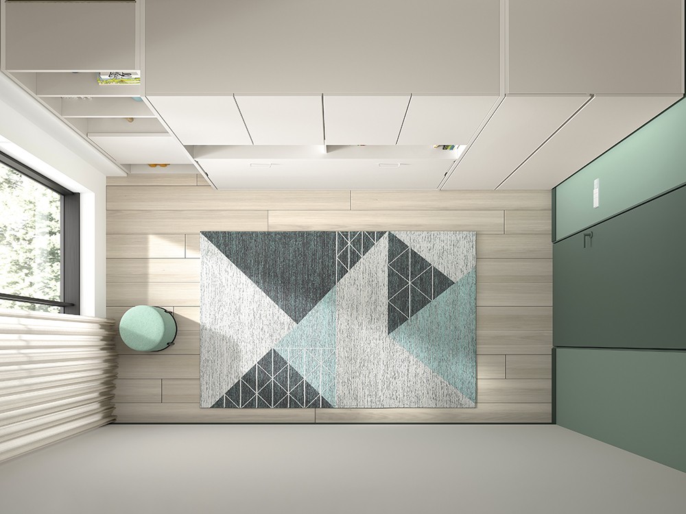 Vista del dormitorio AD066 de Glicerio Chaves