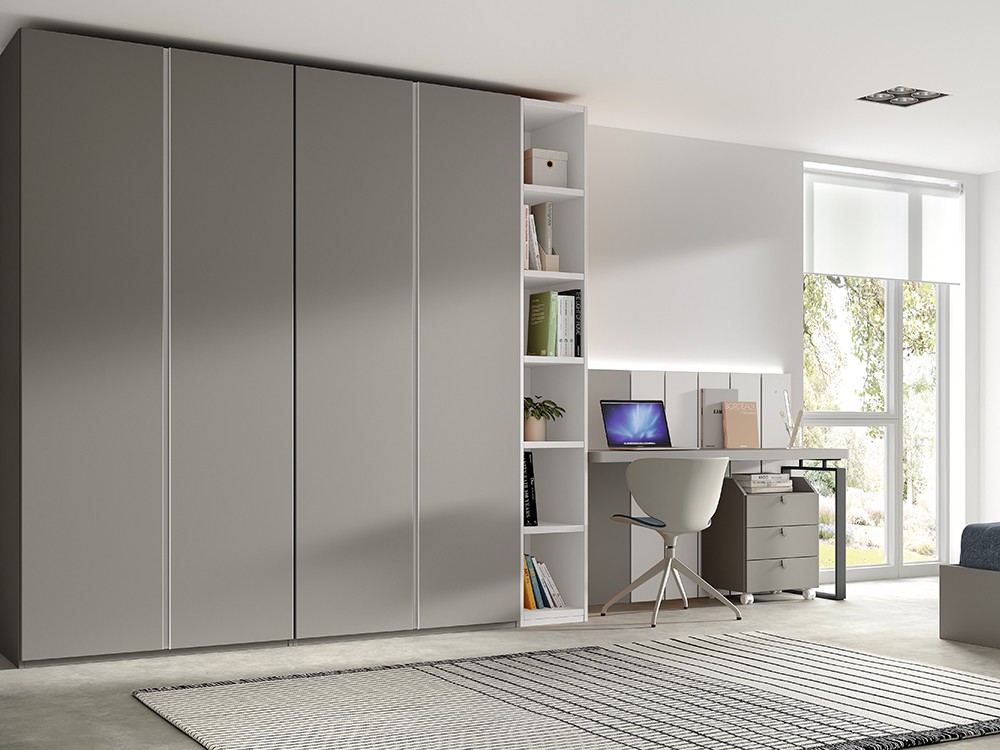 Puedes elegir el color para personalizar tu dormitorio juvenil a medida 068 Advance Formas de Glicerio Chaves