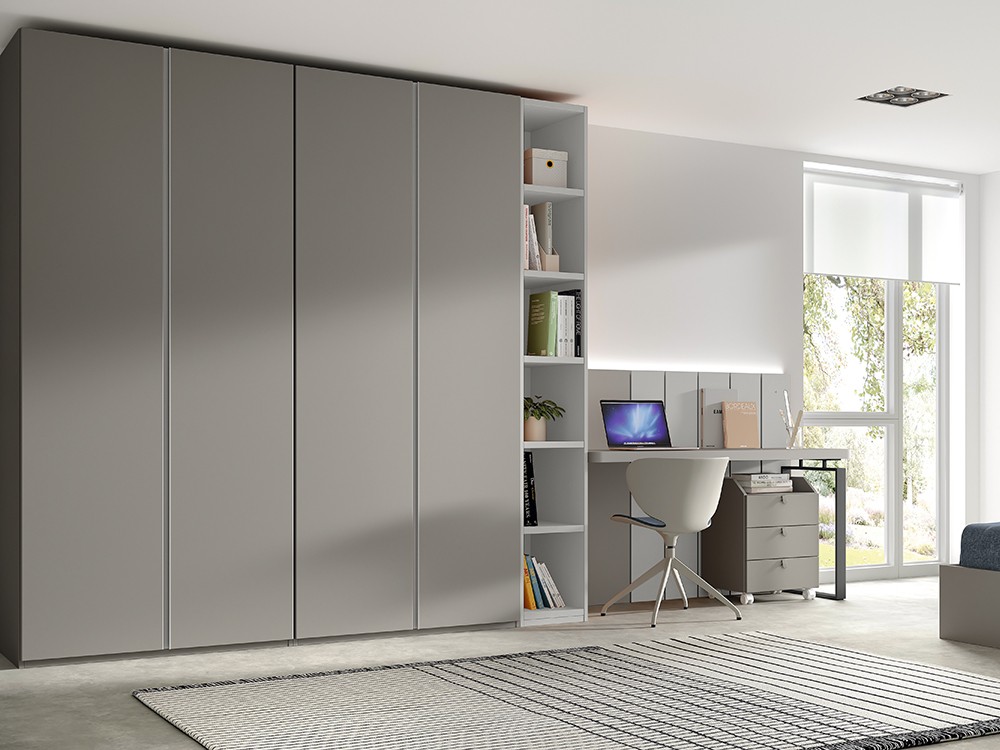 El dormitorio completo incluye el armario y la zona de estudio AD068 Glicerio Chaves