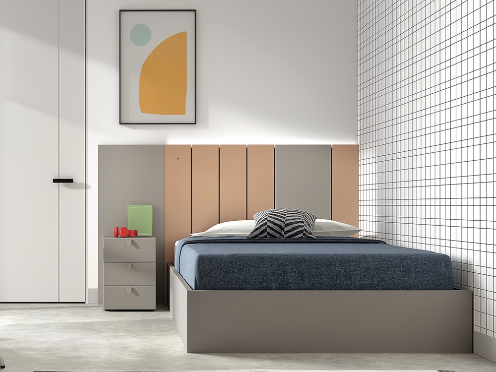 Dormitorio completo personalizable de la colección Advance Formas 068 de Glicerio Chaves