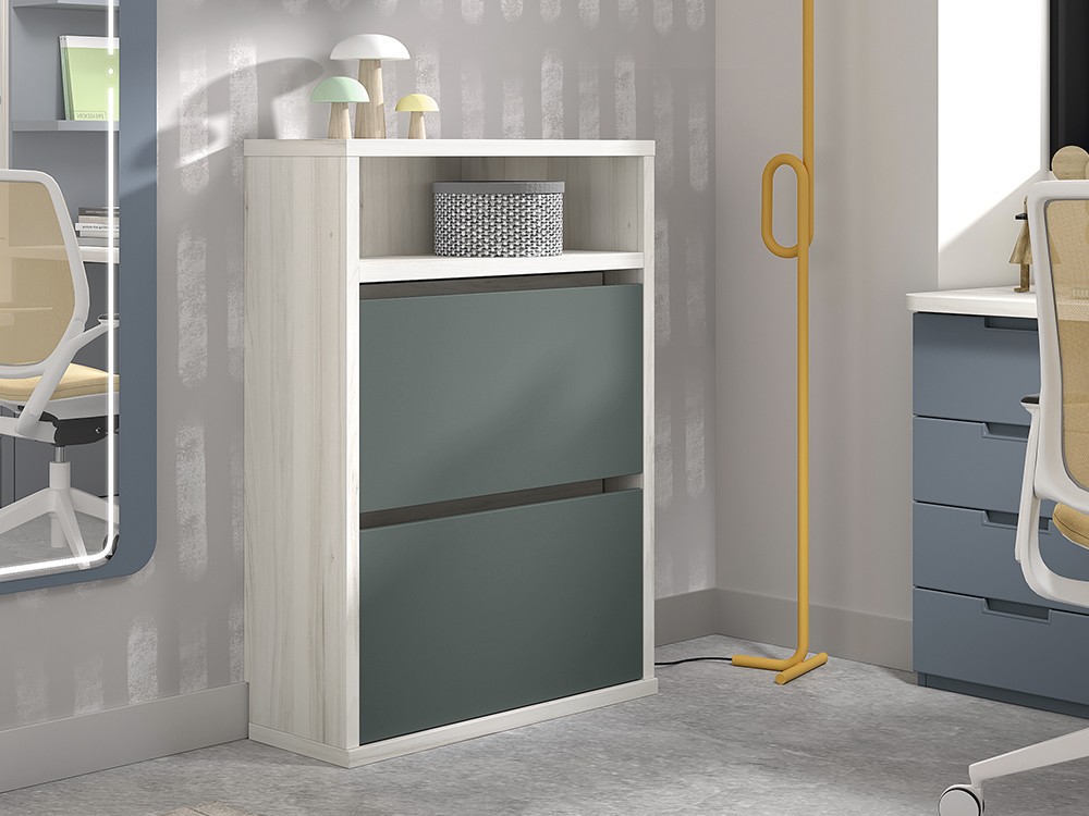 Mueble con mucho espacio de almacenaje para tus zapatos Advance Formas 064 de Glicerio Chaves