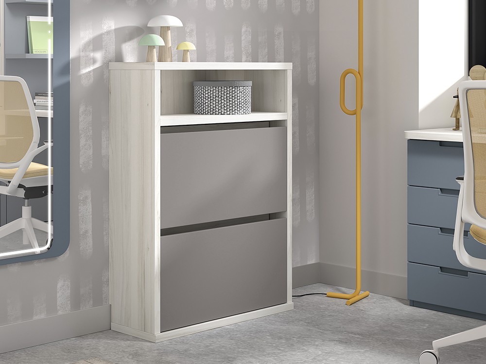 Mueble zapatero personalizable en los acabados de la carta de Glicerio Chaves