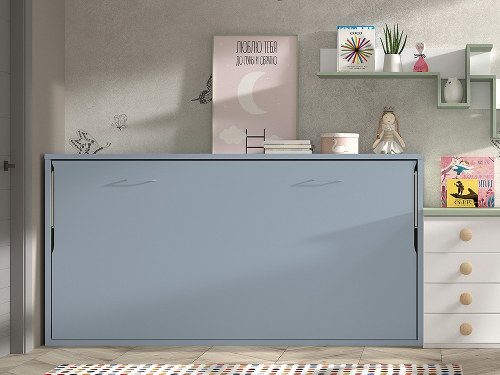 Cama abatible de 90cm horizontal F258