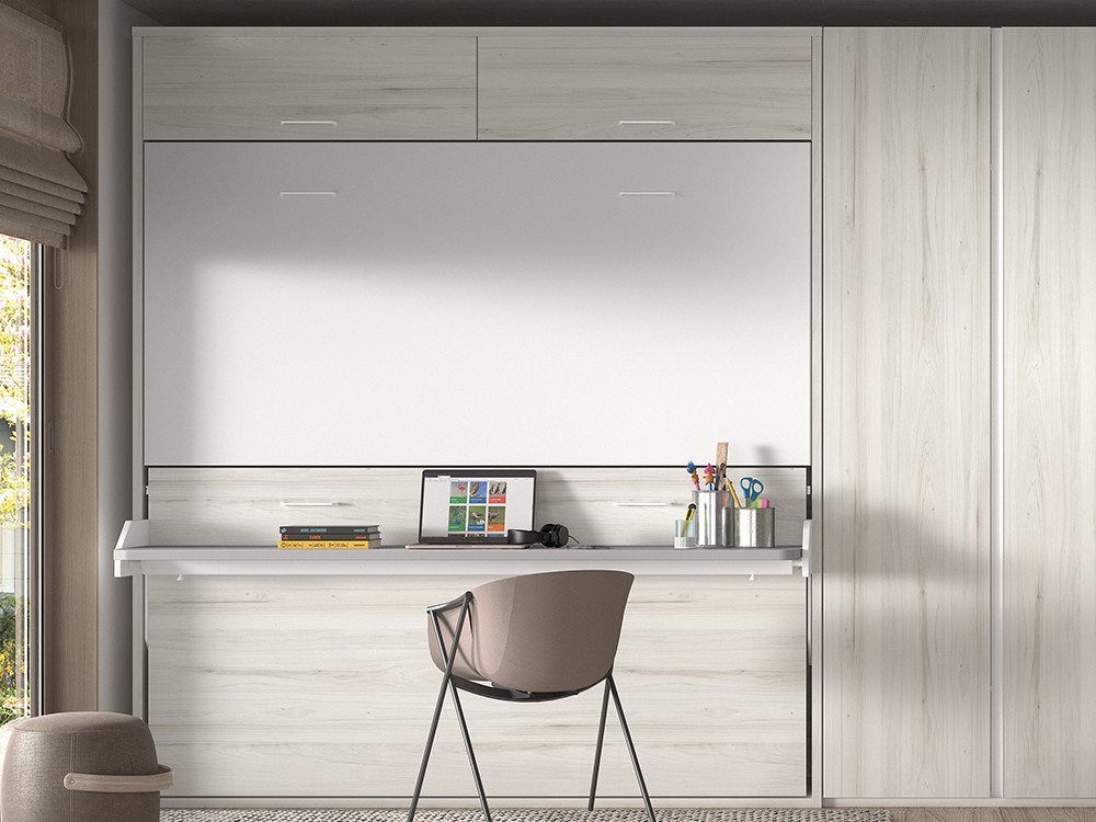 Litera abatible horizontal, escritorio y altillo F251
