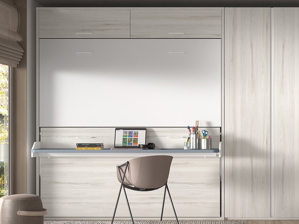 Litera abatible horizontal, escritorio y altillo F251