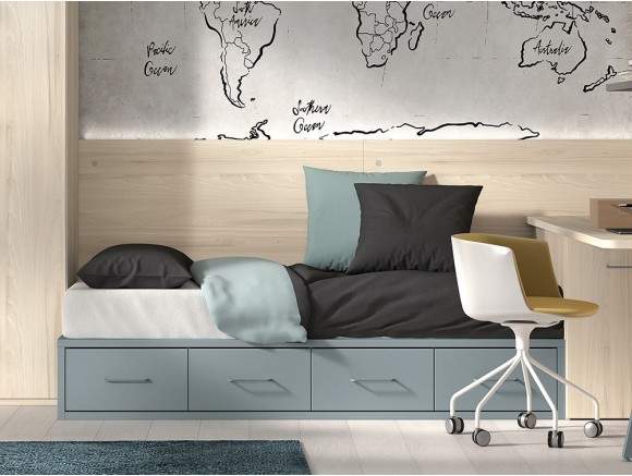Composición cama compacta F110 Formas Glicerio Chaves