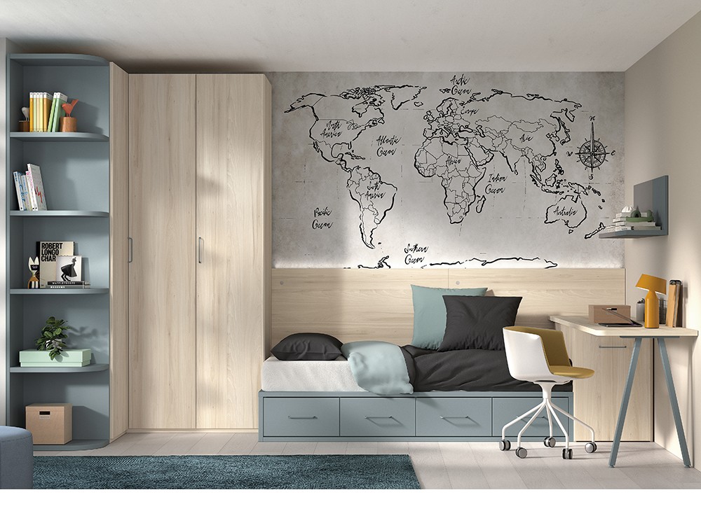 Cama compacta con led F110