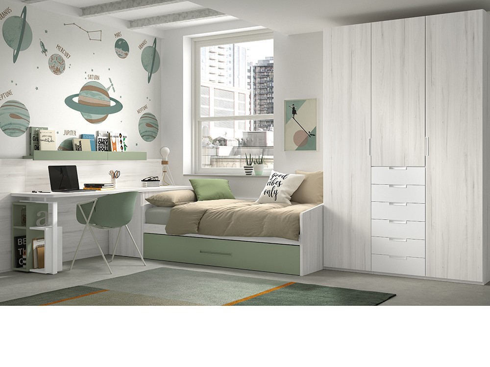 Cama nido con arrastre F109