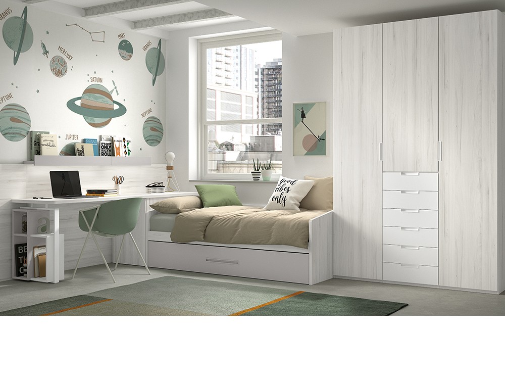 Cama nido con arrastre F109