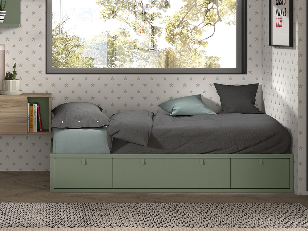 Cama nido con cajones F108