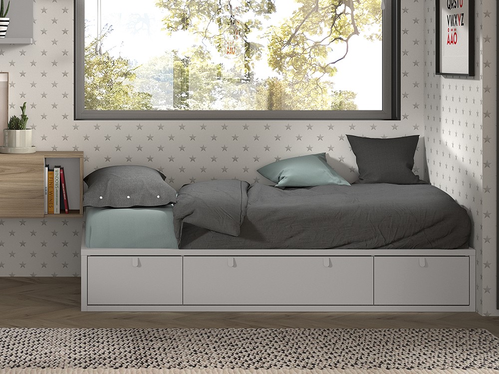 Cama nido con cajones F108