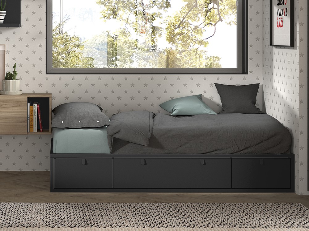 Cama nido con cajones F108