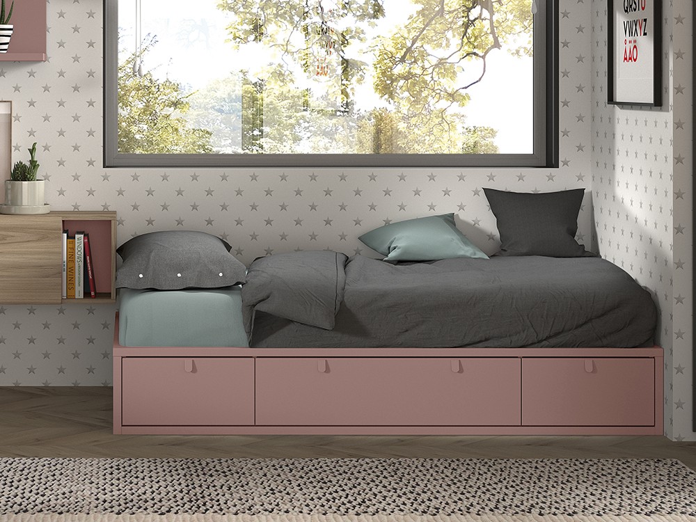 Cama nido con cajones F108
