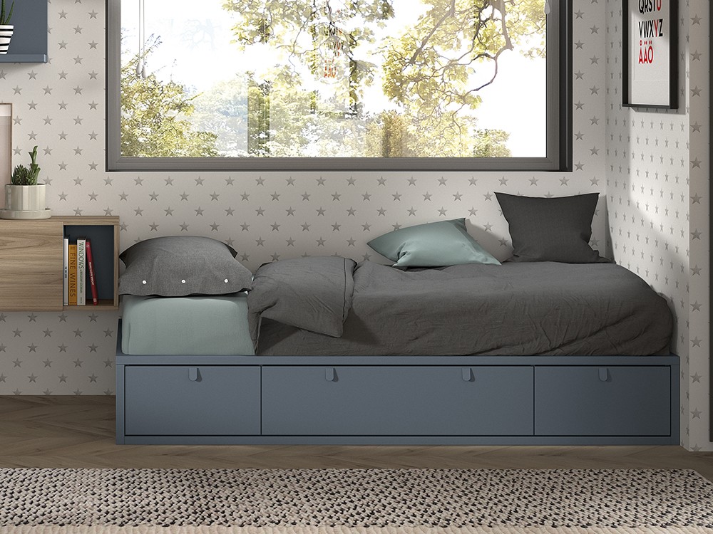 Cama nido con cajones F108