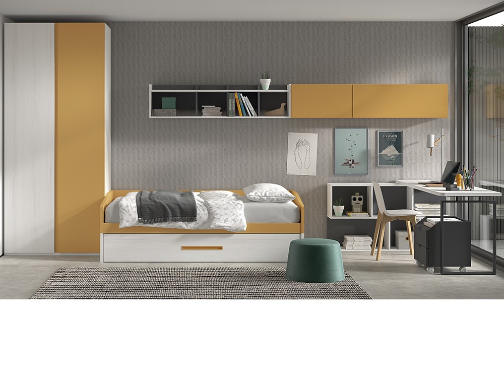 Cama nido con arrastre F107