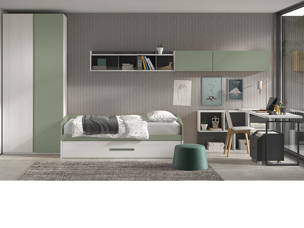 Cama nido con arrastre F107