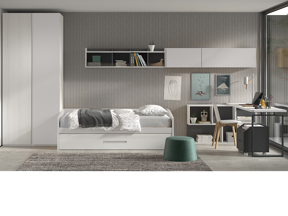 Cama nido con arrastre F107