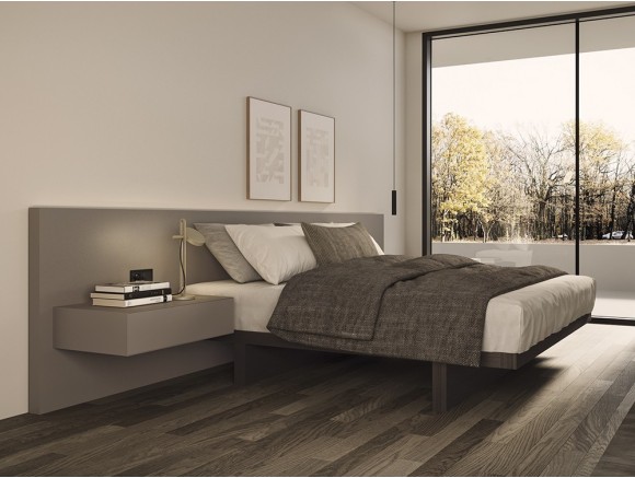 Dormitorio con cabecero corrido AD Night Collection de Besform
