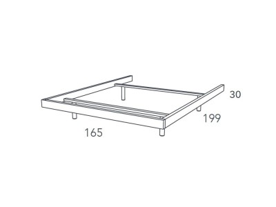 Dormitorio con cabecero corrido Art NC 12 Besform