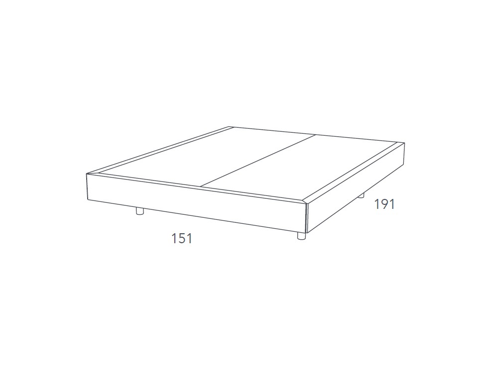 Medidas de la base Meet Night Collection de Besform