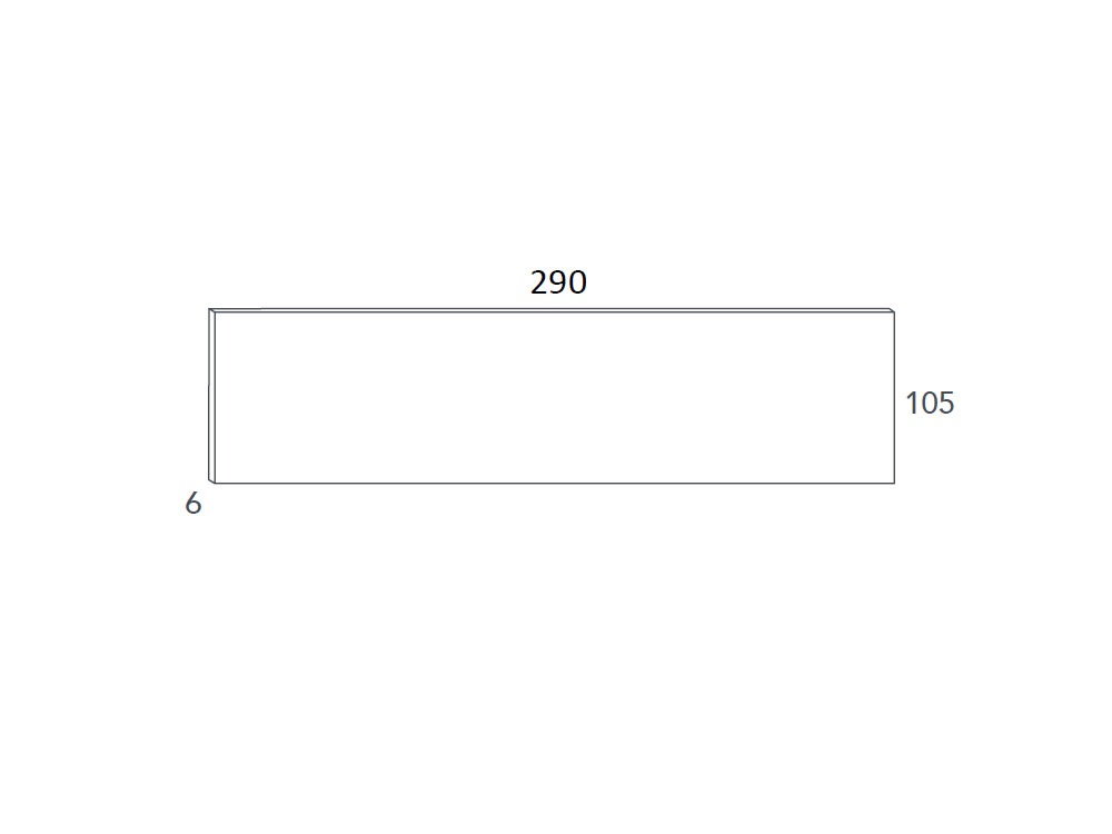 Medidas del cabecero corrido Plano de acabados artesanales Doble Fondo de Besform