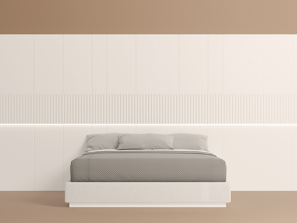 Cama con cabecero Panelado Night Collection de Besform