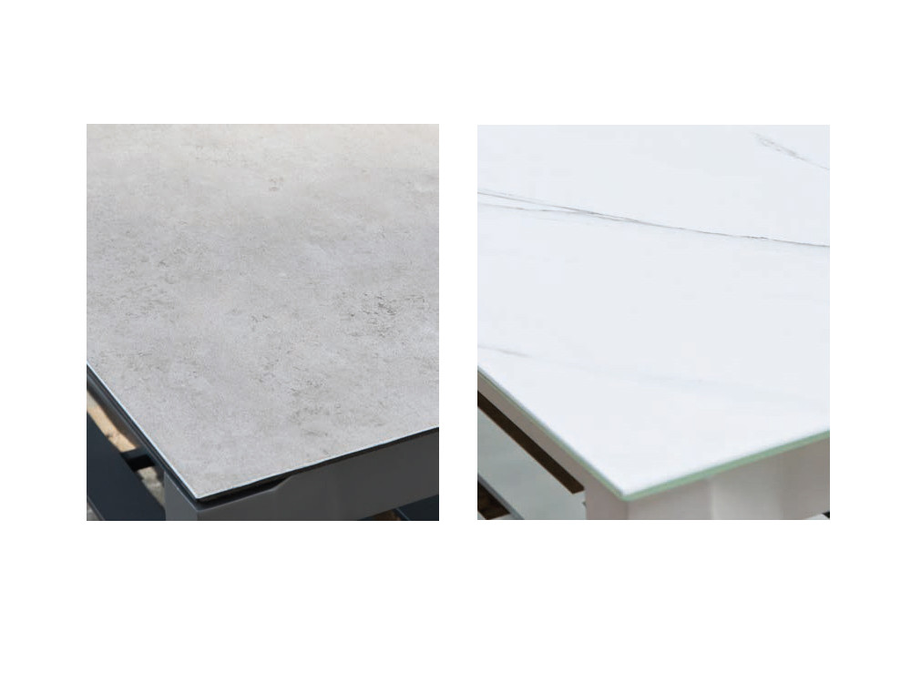 detalles de los sobres de la mesa América de Majestic Garden