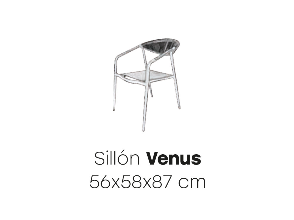 Silla apilable Venus